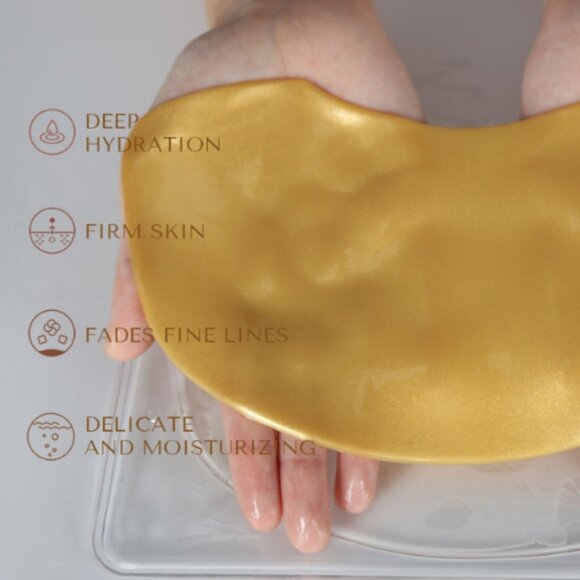 Gold 24k collagen neck mask  & Buttocks Mask Whitening Lift Collagen Pack1 Combo - Picture 9 of 10